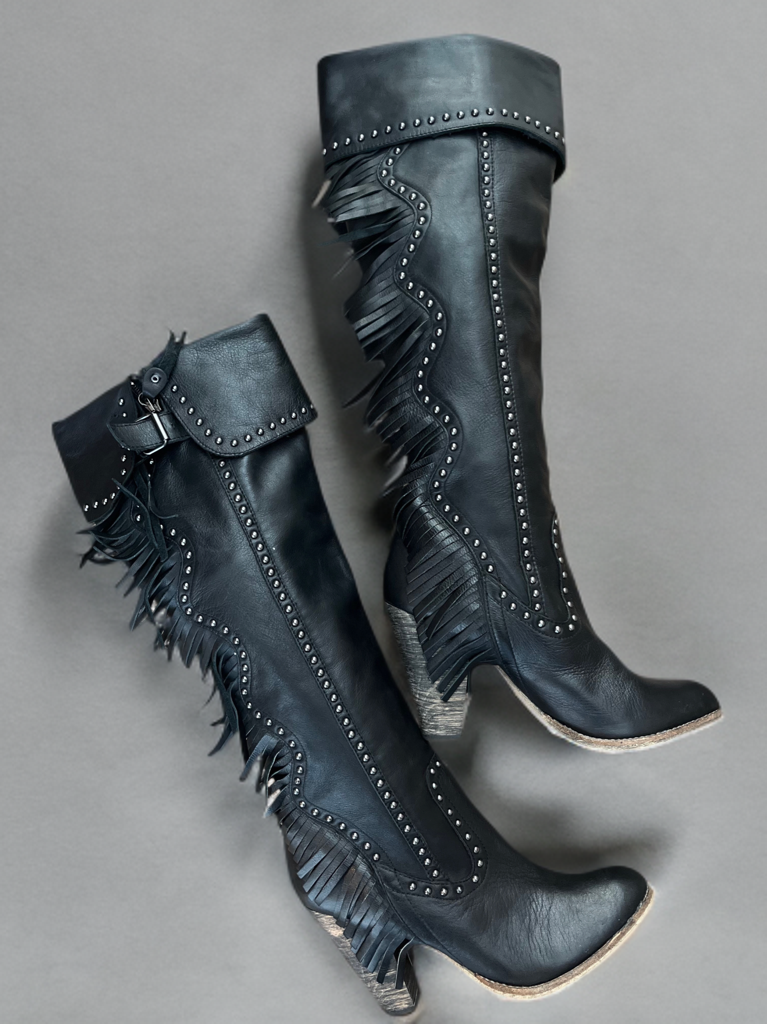 Ziggi Fringe Boots