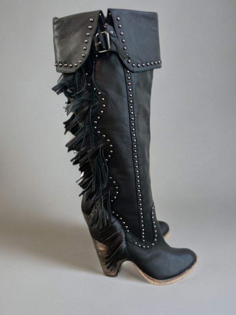 Ziggi Fringe Boots