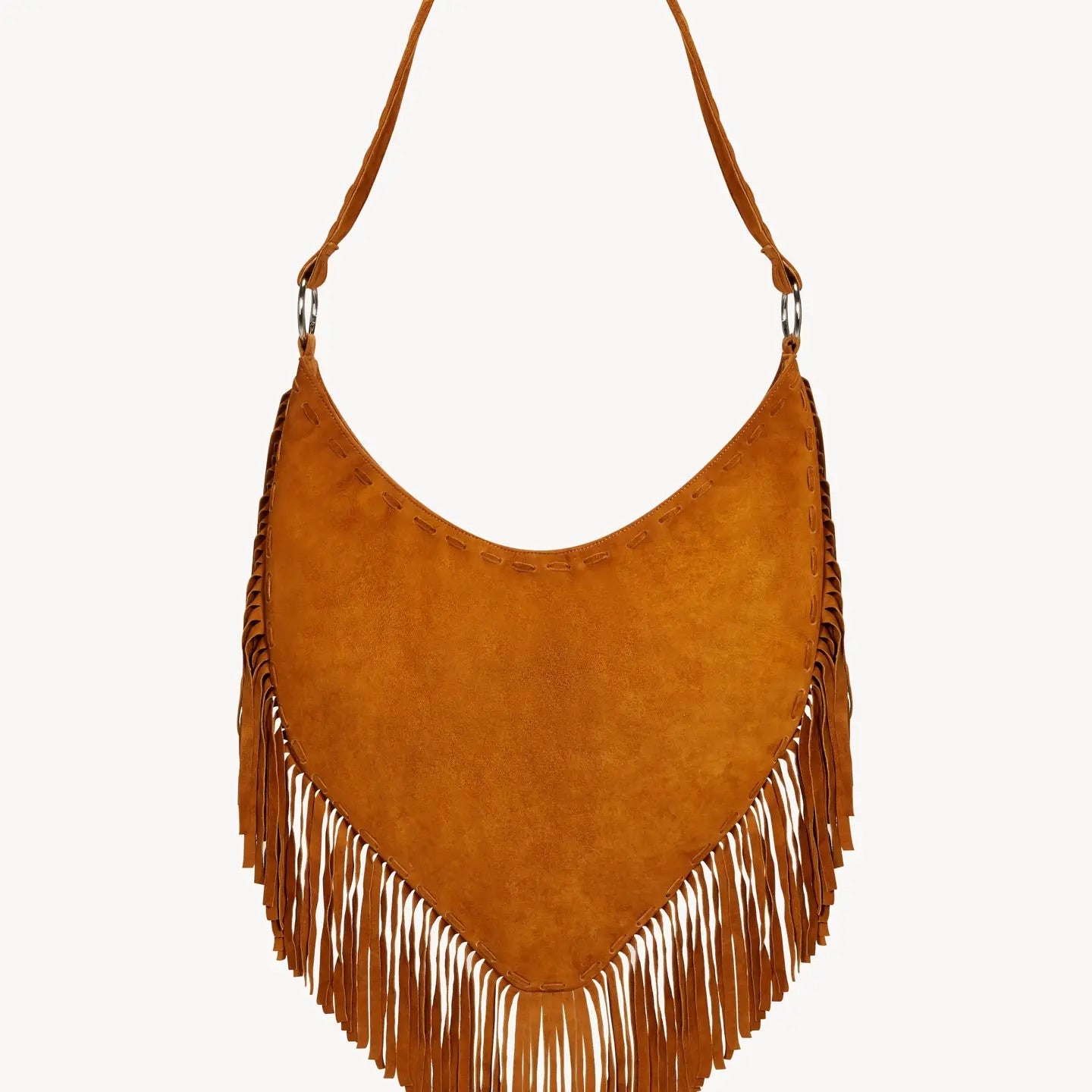 Georgina Embroidery Bag Dark Tan