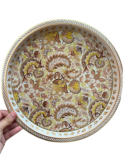 Vintage Paisley Tray